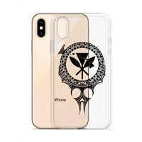 Kanaka Maoli Iphone Case The Eyes Black AH - Polynesian Pride