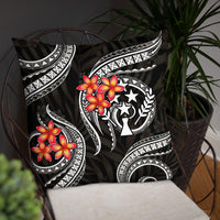 Kosrae Micronesian Pillow - White Plumeria - Polynesian Pride