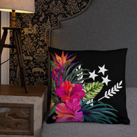 Kosrae Micronesia Basic Pillow - Tropical Bouquet - Polynesian Pride