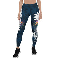 Nauru Leggings - Summer Vibes - Polynesian Pride