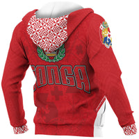Tonga Zip up Hoodie Love Tonga - Polynesian Pride