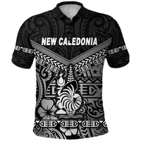 Custom New Caledonia Polo Shirt Simple Style Black LT8 - Polynesian Pride