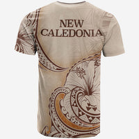 New Caledonia T Shirt Hibiscus Flowers Vintage Style - Polynesian Pride