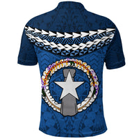 Northern Mariana Islands Polynesian Polo Shirt Vibes Version - Polynesian Pride