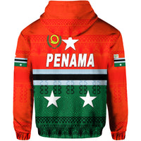 Penama Province Zip Hoodie Vanuatu Pattern Traditional Style LT8 - Polynesian Pride