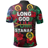 Vanuatu Shefa and Hibiscus Polo Shirt LT6 - Polynesian Pride