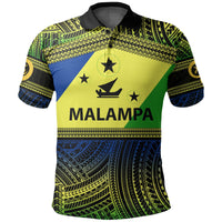 Malampa Day Polo Shirt Of Vanuatu Polynesian Patterns LT6 Unisex Yellow - Polynesian Pride