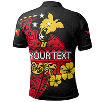 Custom Papua New Guinea Polo Shirt Independence Day LT6 - Polynesian Pride