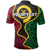 Custom Vanuatu Polo Shirt Flag Special Style LT6 - Polynesian Pride