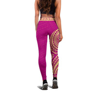 Neo American Samoa Leggings (Pink) A6 - Polynesian Pride