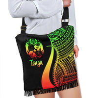 Tonga Boho Handbag - Reggae Polynesian Tentacle Tribal Pattern - Polynesian Pride