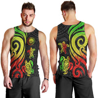 Federated States of Micronesia Men's Tank Top - Reggae Tentacle Turtle - Polynesian Pride