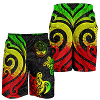 Marshall Islands Men's Short - Reggae Tentacle Turtle - Polynesian Pride