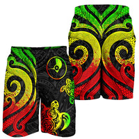 Yap Men's Short - Reggae Tentacle Turtle - Polynesian Pride