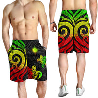 Marshall Islands Men's Short - Reggae Tentacle Turtle Crest - Polynesian Pride