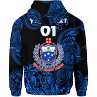 Custom Samoa Manu Hoodie Rugby Unique Style Black LT8 - Polynesian Pride
