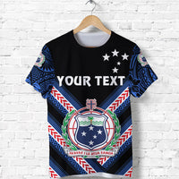 Custom Manu Samoa Rugby T Shirt Creative Style Black - Polynesian Pride