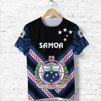 Manu Samoa Rugby T Shirt Creative Style Black - Polynesian Pride