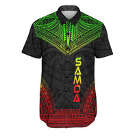 Samoa Polynesian Chief Shirt - Reggae Version Men Reggae - Polynesian Pride