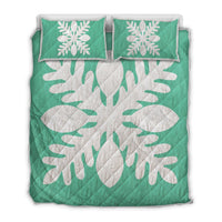Hawaiian Royal Pattern Quilt Bed Set - Seafoarm - D1 Style - AH Seafoarm - Polynesian Pride