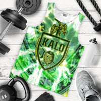 Hawaii Kalo Tie Dye Men's Tank Top - Refresh - AH - Polynesian Pride