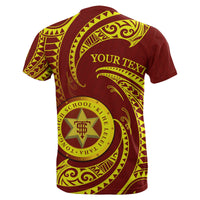 Custom Tonga High School T Shirt Special Polynesian No.1 - Polynesian Pride