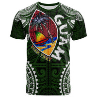 Guam T Shirt Custom Guam Independence Day Wish You A Very Happy Independence Day With Polynesian Patterns LT10 - Polynesian Pride