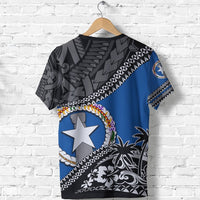 Northern Mariana Islands T Shirt Northern Mariana Islands Flag Fall In The Wave - Polynesian Pride