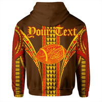 Custom Hawaii Hoodie The Hawaiians Football Pullover Hoodie - Polynesian Pride