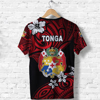 Mate Maa Tonga Rugby T Shirt Polynesian Unique Vibes Red - Polynesian Pride