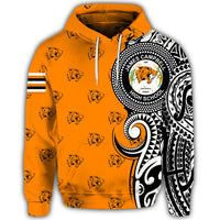 Custom Hawaii Hoodie James Campbell High Tribal Kakau Pullover Hoodie - Polynesian Pride