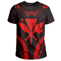 Kanaka Map T shirt Sport Style Version 2.0 Red - Polynesian Pride