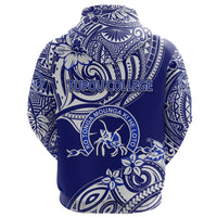 Kolisi Ko Tupou College Tonga Hoodie Unique Vibes Blue - Polynesian Pride