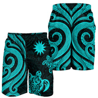 Nauru Men's Short - Turquoise Tentacle Turtle - Polynesian Pride