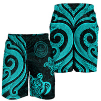 Palau Men's Short - Turquoise Tentacle Turtle - Polynesian Pride