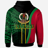 Vanuatu Zip Hoodie Polynesian Wave Special Style - Polynesian Pride