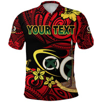 Custom Vanuatu Rugby Polo Shirt Fashion Style - Polynesian Pride