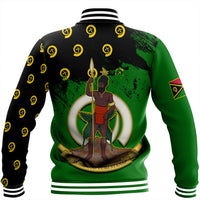 Vanuatu Flag Pattern Style Baseball Jacket LT10 - Polynesian Pride