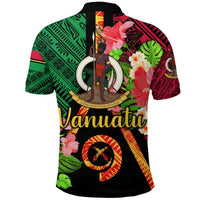 Vanuatu Polo Shirt Independence Be Proud Vanuatu Flag LT8 - Polynesian Pride