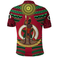 Vanuatu Rugby Polo Shirt Original Style - Polynesian Pride