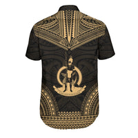 Vanuatu Polynesian Chief Shirt - Gold Version - Polynesian Pride