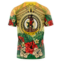 Vanuatu Polynesian Hibiscus T Shirt LT10 - Polynesian Pride
