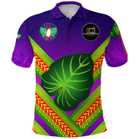 Fiji Vuci Rugby Club Polo Shirt Creative Style Purple LT8 - Polynesian Pride