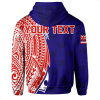 Custom Hawaii Hoodie Waianae High Tribal Kakau Pullover Hoodie - Polynesian Pride