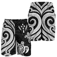 Kosrae Men's Short - White Tentacle Turtle - Polynesian Pride