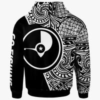 Yap Hoodie Hook Tattoo Black Color - Polynesian Pride