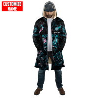 Maori Aotearoa Rugby Haka New Zealand Silver Fern Paua Shell Cloak - Polynesian Pride