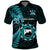 Custom Photo New Zealand Darts Polo Shirt Aotearoa Maori Happiness Is A Tight Threesome CTM14