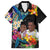 Custom Photo Polynesian Shark Tattoo Hawaiian Shirt Beauty Pacific Flowers CTM09 - Polynesian Pride