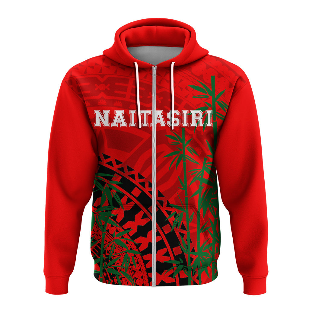 Custom Naitasiri Rugby Union Fiji Hoodie Tapa Pattern LT12